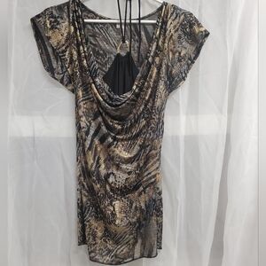 Animal Print Going Out Top